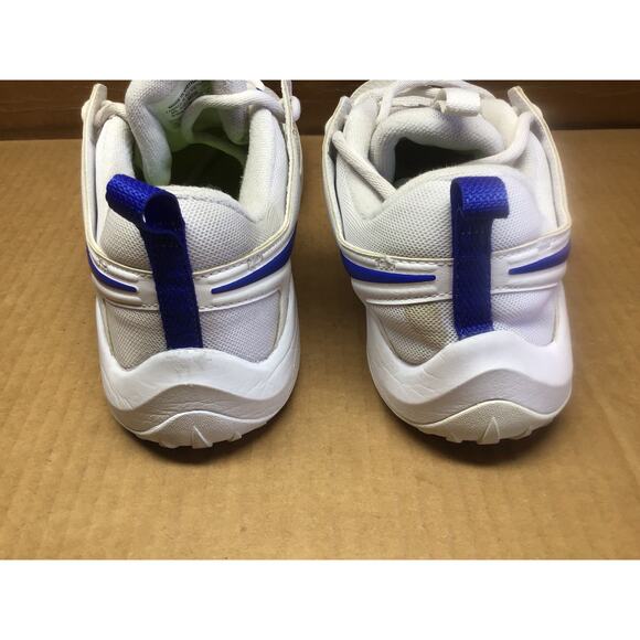 Nike Zoom HyperAce 2 Volleyball Sneakers White & Blue Women's Size 10 - Picture 6 of 9
